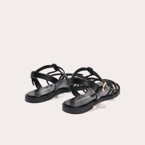 sandales plates noir femme Sandales plates noir femme