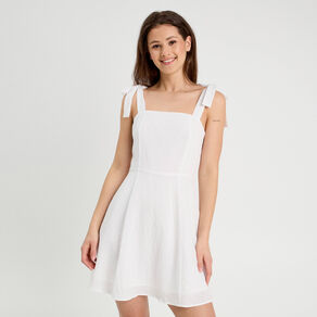 robe chasuble trapeze blanc femme Robe chasuble trapèze blanc femme