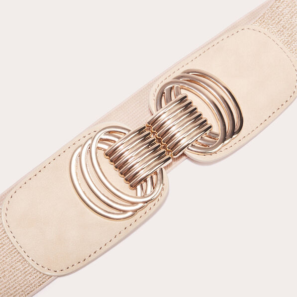 ceinture elastiquee large couleur or femme Ceinture élastiquée large couleur or femme