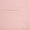 Pantalon chino 7/8&egrave;me rose pastel femme