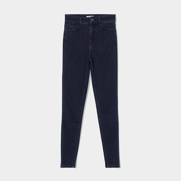 Jeans thermique skinny denim brut femme