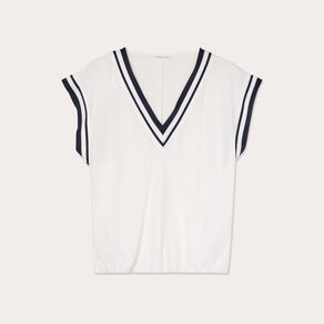 debardeur sans manches ecru femme Débardeur sans manches ecru femme