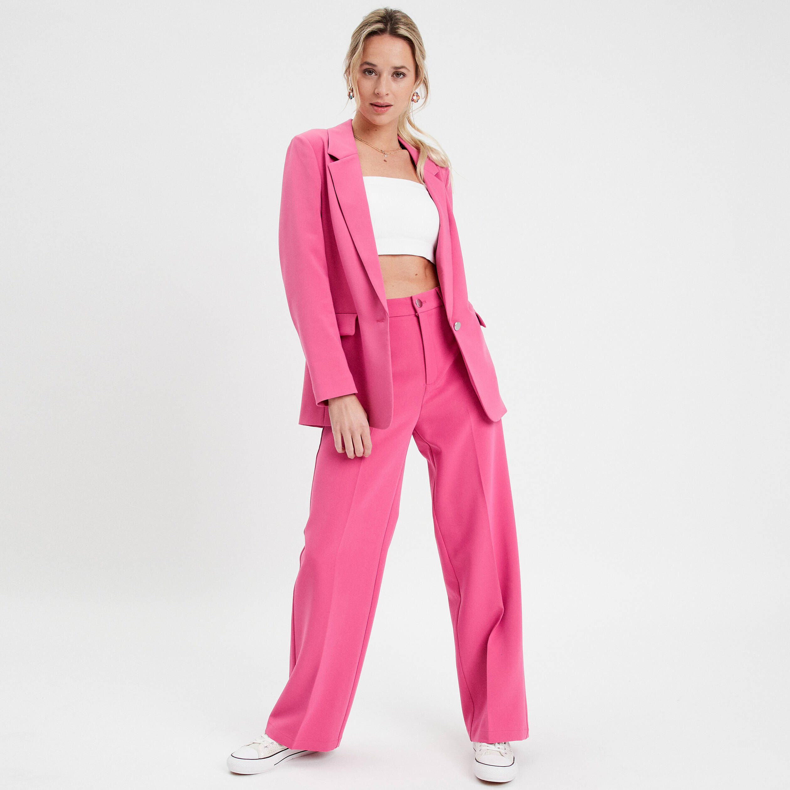 Vetement femme rose deals