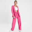 Veste blazer fluide rose femme