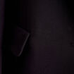 Veste blazer droite fluide noir femme