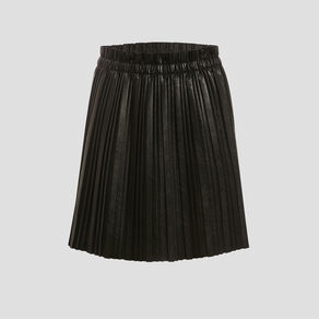jupe evasee plissee noir femme Jupe évasée plissée noir femme