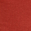 T-shirt cropped côtelé marron femme