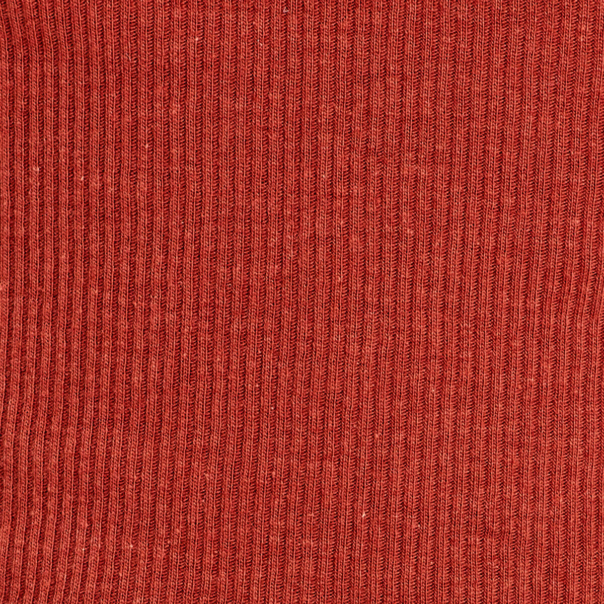 T-shirt cropped côtelé marron femme