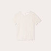 T-shirt manches courtes ecru femme