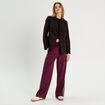 Veste esprit tailleur noir femme