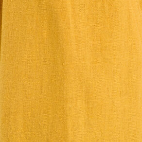 pantalon large ceinture contenant du lin jaune citron femme Pantalon large ceinturé contenant du lin jaune citron femme