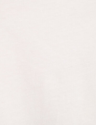 T-shirt manches courtes blanc femme