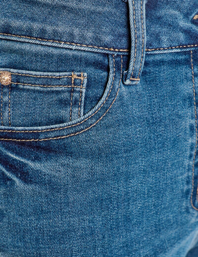 Jeans flare denim stone femme