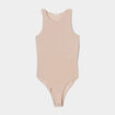 Body sans manches sable femme
