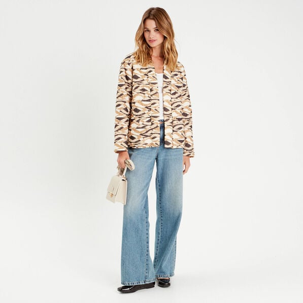 veste matelassee blanc femme Veste matelassée blanc femme