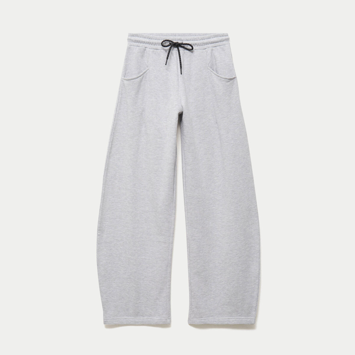 Jogging barrel gris clair femme