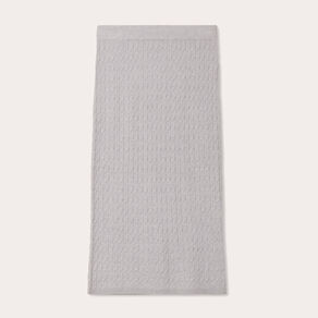 jupe midi tricot crayon gris clair femme Jupe midi tricot crayon gris clair femme