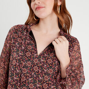 blouse manches longues rose femme Blouse manches longues rose femme