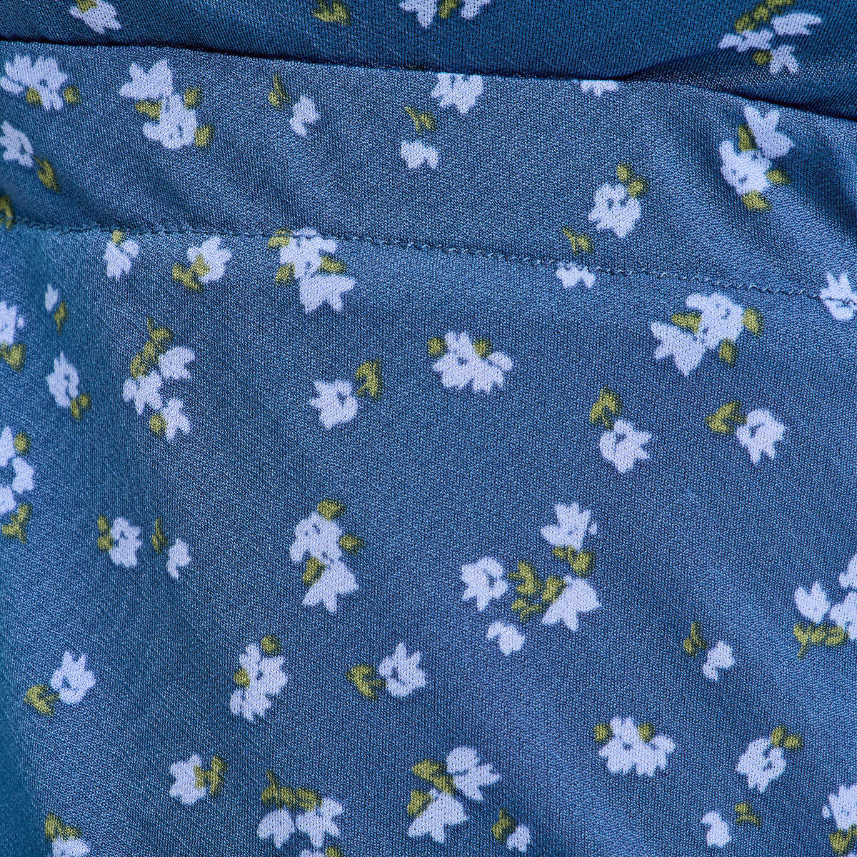 Blouse dos ouvert bleu foncé femme