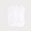Lot 3 paires couvre pieds blanc femme