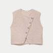 Gilet sans manches sable femme