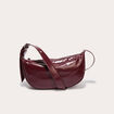 Sac banane bordeaux femme
