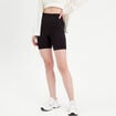 Short cycliste sans couture noir femme