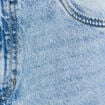 Jean coupe large denim triple stone femme