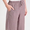 Pantalon large taille standard blanc femme