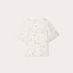 Chemise manches volants rose poudrée femme