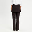 Pantalon-jupe flare noir femme
