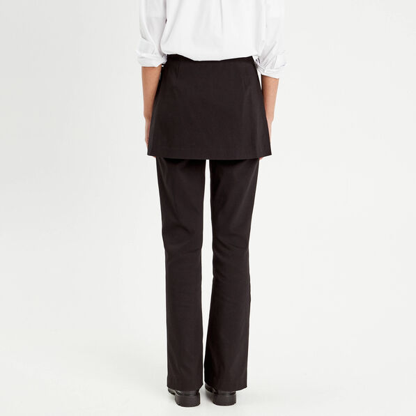 pantalon jupe flare noir femme Pantalon-jupe flare noir femme