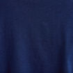 T-shirt col rond manches courtes bleu fonc&eacute; femme