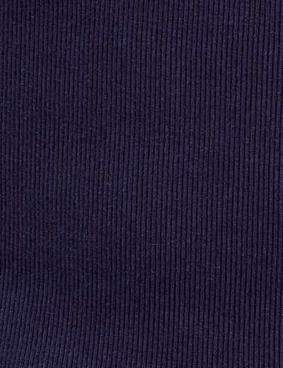 Polo manches courtes zippé bleu marine femme