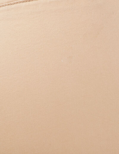 Pantalon chino 7/8ème beige femme