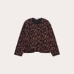 Veste matelassée marron cognac femme