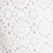 Débardeur effet crochet blanc femme