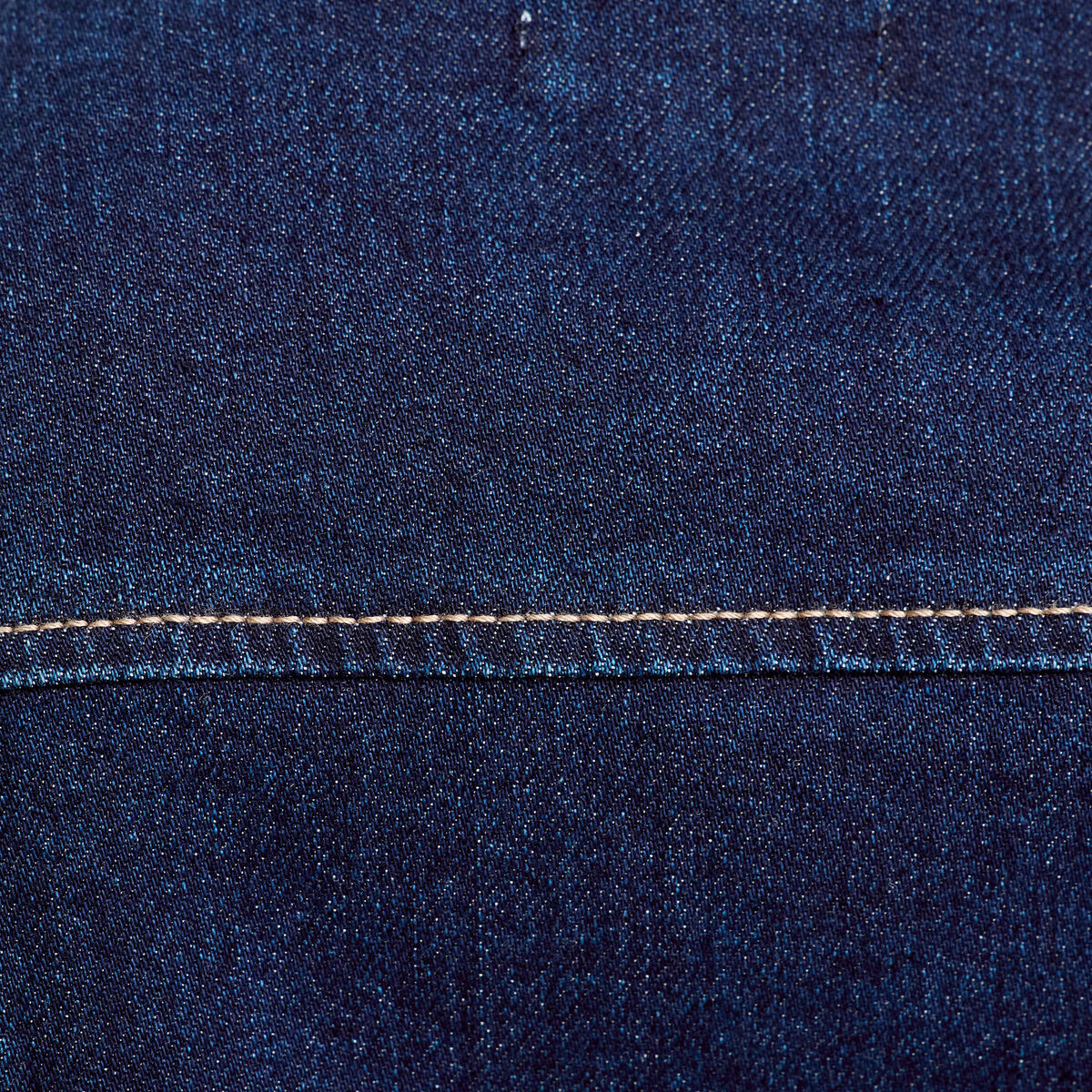 Robe droite zippée en jean denim brut femme