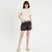 T-shirt manches courtes blanc femme