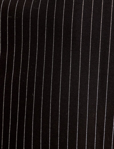Veston sans manches noir femme