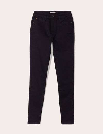 Jeans skinny taille standard noir femme