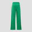 Pantalon large vert femme