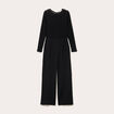 Combinaison aspect dentelle noir femme