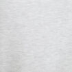 Sweat duveteux col rond manches longues gris clair femme