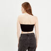 Lot 2 soutiens-gorge bandeau noir femme