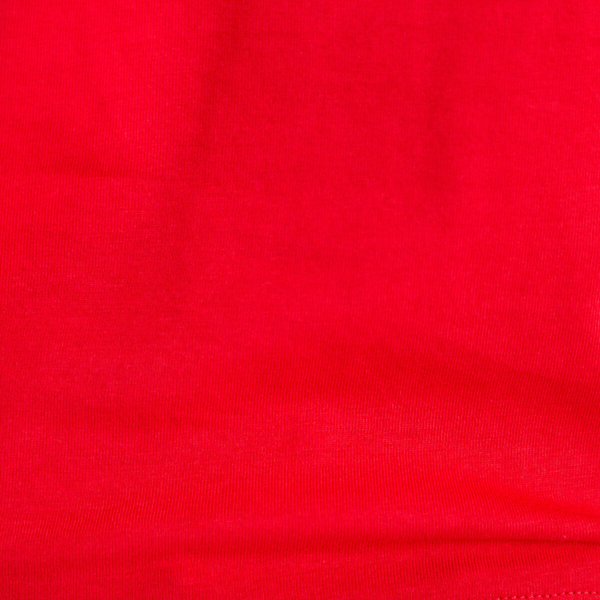 T-shirt col rond manches courtes rouge femme