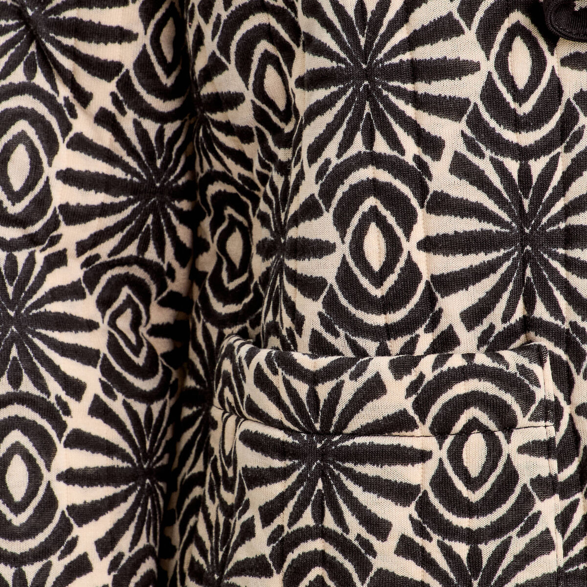Veste matelassée noir femme