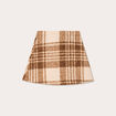 Jupe effet polaire sable femme