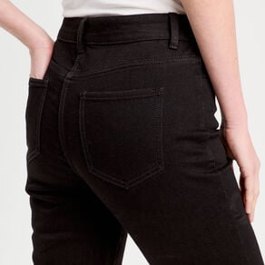 jeans capri denim noir femme Jeans capri denim noir femme