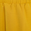 Pantalon large fluide jaune citron femme